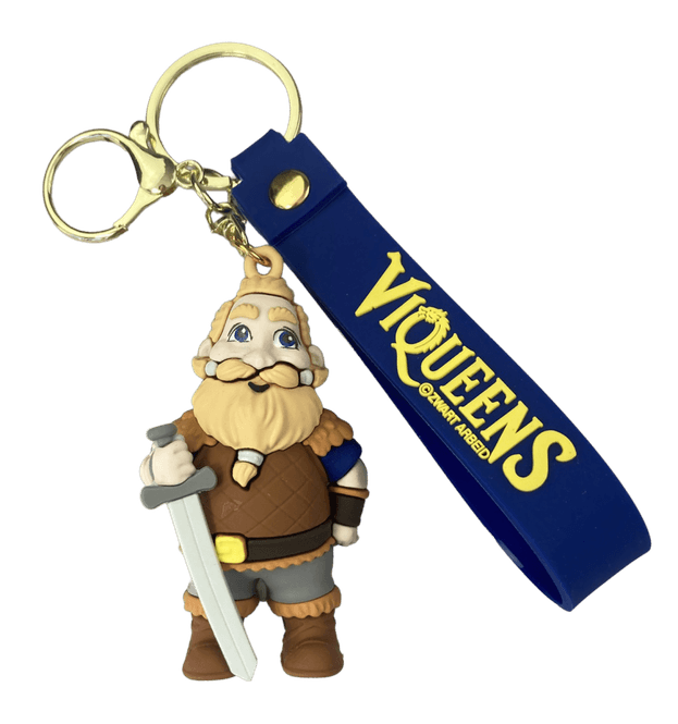 Hovedbilde Bagcharm, Viqueens, gummi, Kongen